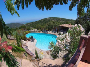 T3 indépendant dans villa Piscine Privée Vue Mer panoramique très calme 4personnes